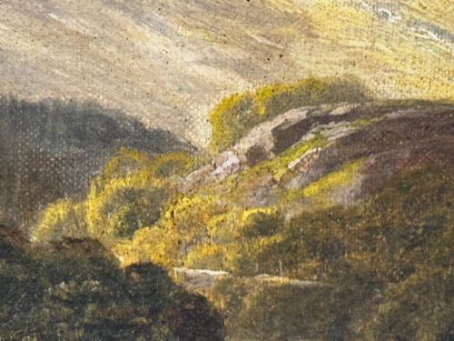 PAINTING BORROWDALE LANDSCAPE LAKE DISTRICT BY STEPHEN ENOCH HOGLEY - ADDITIONAL PHOTO 29