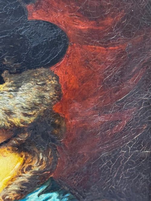 FINE 19TH CENTURY OIL PORTRAIT OF SARAH SIDDONS AFTER GAINSBOROUGH - ADDITIONAL PHOTO 27