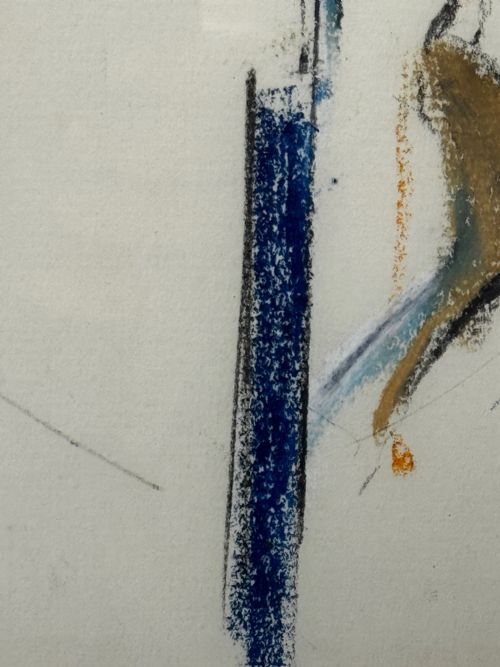 ADRIAN HEATH SIGNED ABSTRACT WATERCOLOUR FORM IN MOTION - ADDITIONAL PHOTO 14