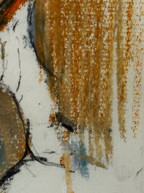 ADRIAN HEATH SIGNED ABSTRACT WATERCOLOUR FORM IN MOTION - ADDITIONAL PHOTO 17