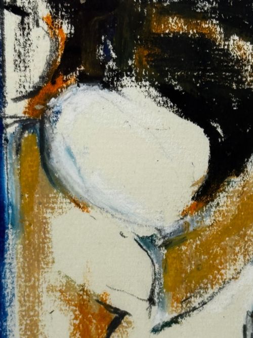 ADRIAN HEATH SIGNED ABSTRACT WATERCOLOUR FORM IN MOTION - ADDITIONAL PHOTO 20