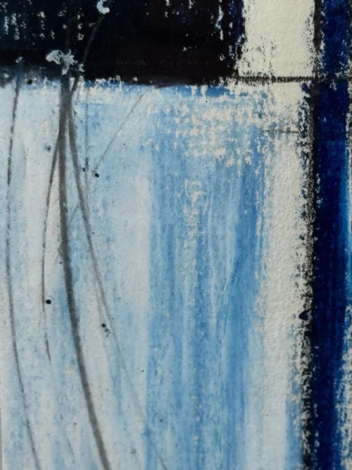 ADRIAN HEATH SIGNED ABSTRACT WATERCOLOUR FORM IN MOTION - ADDITIONAL PHOTO 25