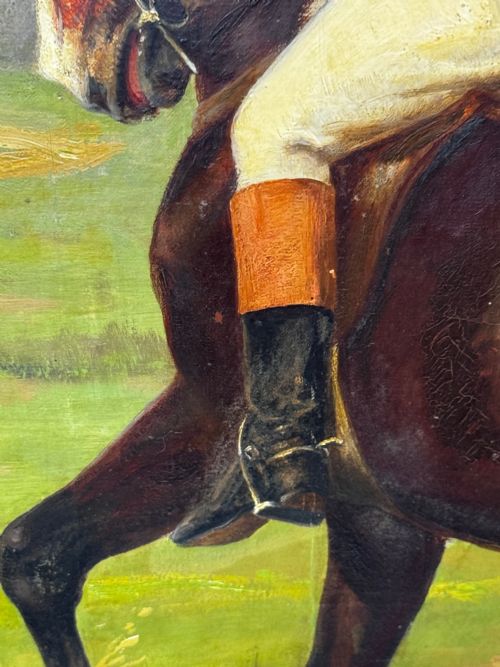 C1880 FOX HUNT ROYAL ACADEMYEXHIBITED EQUESTRIAN OIL PAINTING - ADDITIONAL PHOTO 13
