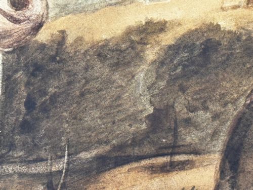 PAINTING AURORA ASCENDANT LADY JANE STANHOPE C 1785 - ADDITIONAL PHOTO 10