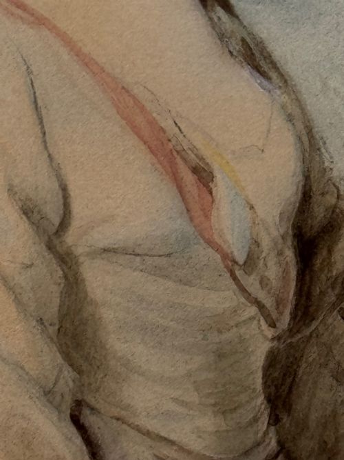 PAINTING AURORA ASCENDANT LADY JANE STANHOPE C 1785 - ADDITIONAL PHOTO 13