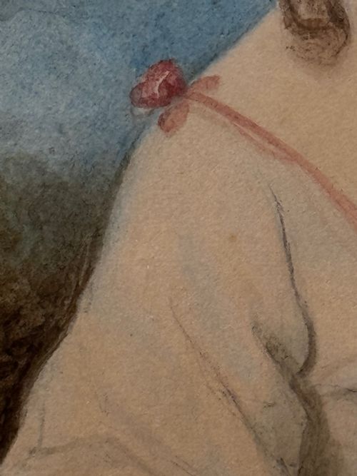 PAINTING AURORA ASCENDANT LADY JANE STANHOPE C 1785 - ADDITIONAL PHOTO 14