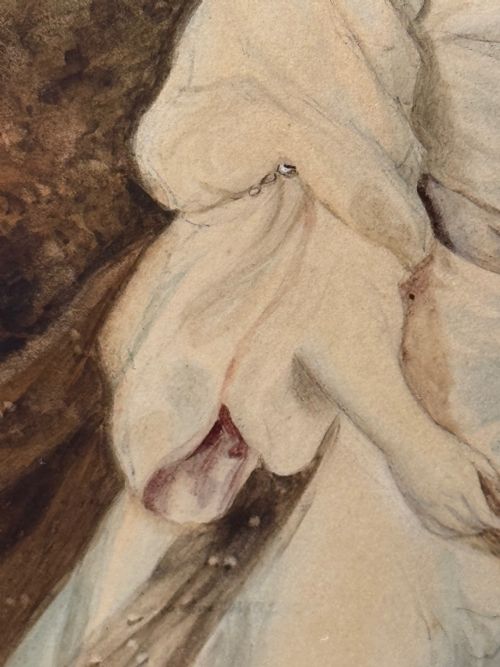 PAINTING AURORA ASCENDANT LADY JANE STANHOPE C 1785 - ADDITIONAL PHOTO 23