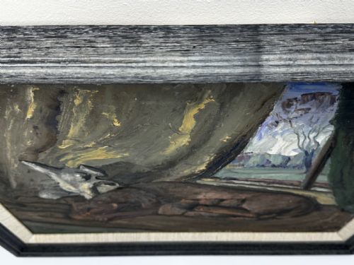 MODERNISM PAINTING SPRING 1947 A MOMENT OF NURTURE BY WILLIAM MCCANCE - ADDITIONAL PHOTO 3