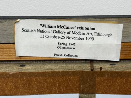 MODERNISM PAINTING SPRING 1947 A MOMENT OF NURTURE BY WILLIAM MCCANCE - ADDITIONAL PHOTO 20