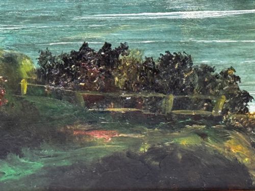 OIL PAINTING URQUHART CASTLE LOCH NESS IN MOONLIGHT AFTER JAMES BELL ANDERSON - ADDITIONAL PHOTO 14