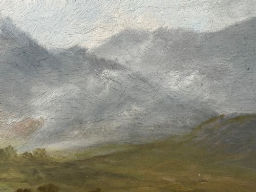 BEN NEVIS AND LOCH LINNHE A PASTORAL OIL PAINTING SCENE BY TOM SEYMOUR - ADDITIONAL PHOTO 18