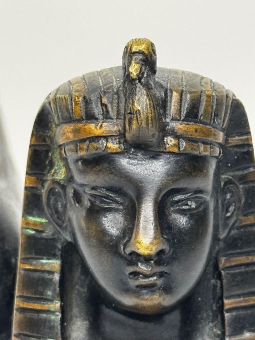 NEOCLASSICAL GRAND TOUR GILT BRONZE SPHINX SCULPTURE C1820 - ADDITIONAL PHOTO 10