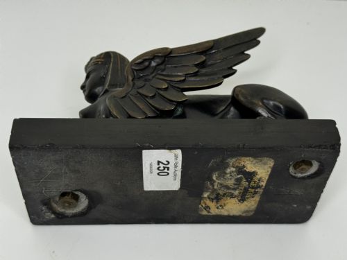 NEOCLASSICAL GRAND TOUR GILT BRONZE SPHINX SCULPTURE C1820 - ADDITIONAL PHOTO 28