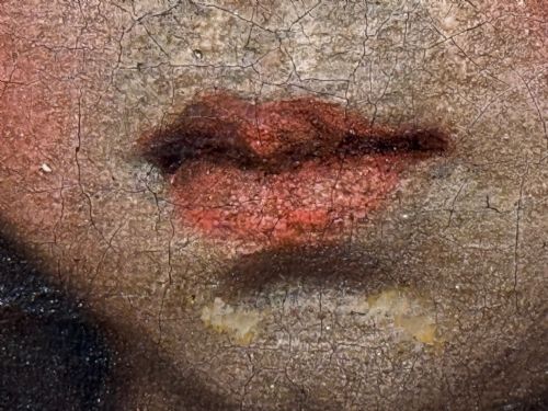 PAINTING AN ENDEARING BOND BOY WITH KING CHARLES SPANIEL PUPPY C1680 CIRCLE OF MARY BEALE - ADDITIONAL PHOTO 21