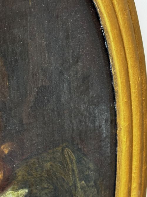 PAINTING AN ENDEARING BOND BOY WITH KING CHARLES SPANIEL PUPPY C1680 CIRCLE OF MARY BEALE - ADDITIONAL PHOTO 28