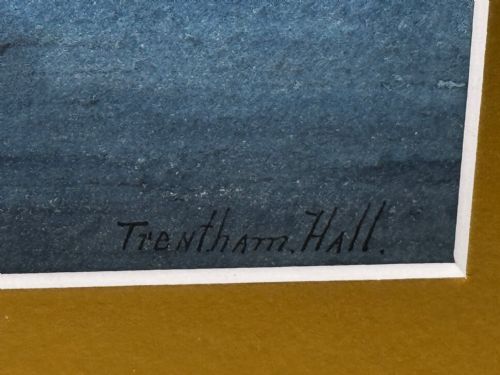 PAINTING THE FINAL GLIMPSE TRENTHAM HALL C1912 SEAT DUKE OF SUTHERLAND - ADDITIONAL PHOTO 1
