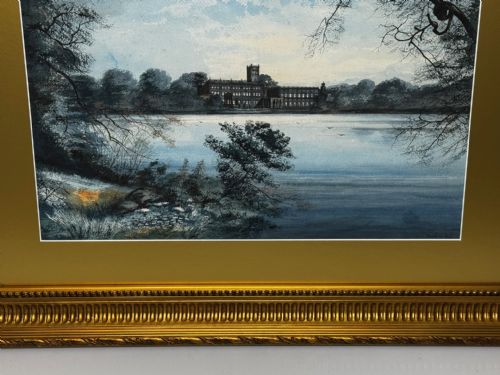 PAINTING THE FINAL GLIMPSE TRENTHAM HALL C1912 SEAT DUKE OF SUTHERLAND - ADDITIONAL PHOTO 3