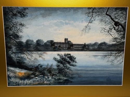 PAINTING THE FINAL GLIMPSE TRENTHAM HALL C1912 SEAT DUKE OF SUTHERLAND - ADDITIONAL PHOTO 7