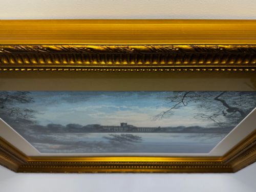 PAINTING THE FINAL GLIMPSE TRENTHAM HALL C1912 SEAT DUKE OF SUTHERLAND - ADDITIONAL PHOTO 8