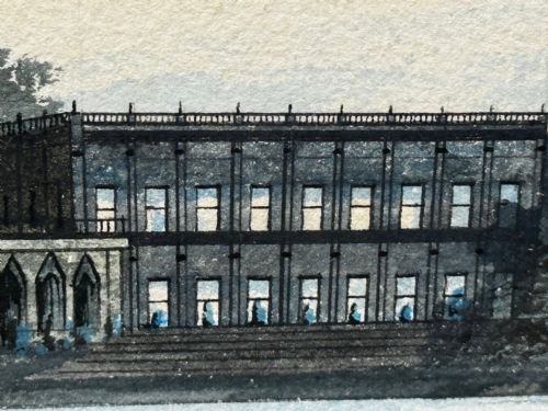 PAINTING THE FINAL GLIMPSE TRENTHAM HALL C1912 SEAT DUKE OF SUTHERLAND - ADDITIONAL PHOTO 18