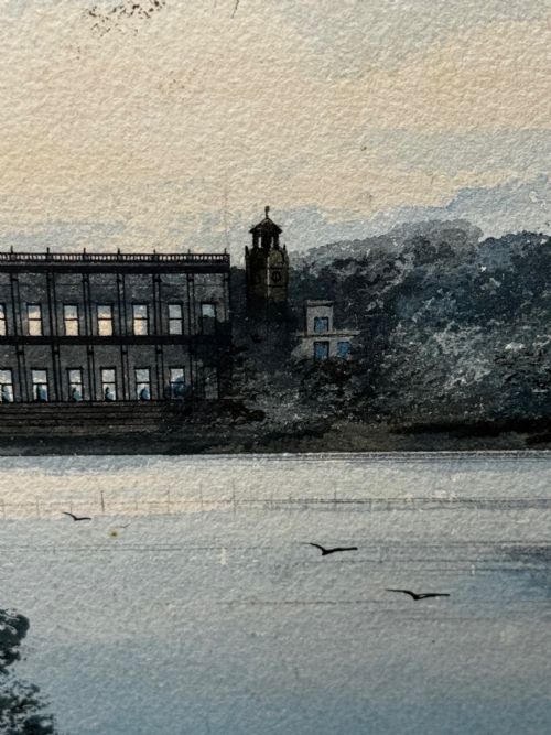 PAINTING THE FINAL GLIMPSE TRENTHAM HALL C1912 SEAT DUKE OF SUTHERLAND - ADDITIONAL PHOTO 19