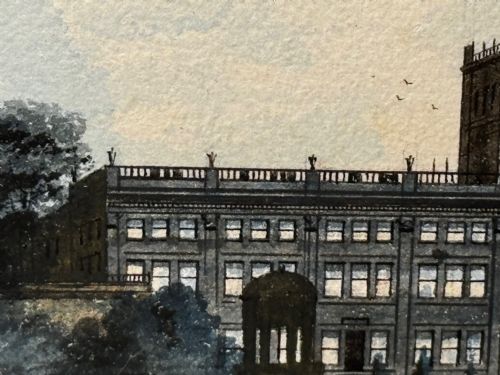 PAINTING THE FINAL GLIMPSE TRENTHAM HALL C1912 SEAT DUKE OF SUTHERLAND - ADDITIONAL PHOTO 24