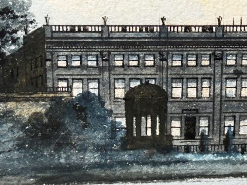 PAINTING THE FINAL GLIMPSE TRENTHAM HALL C1912 SEAT DUKE OF SUTHERLAND - ADDITIONAL PHOTO 26