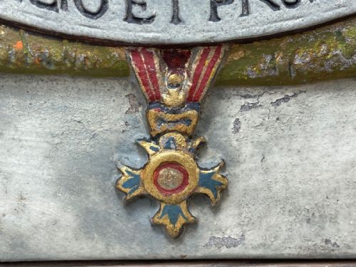BRONZE HERALDIC PLAQUE DUNCAN ARMS OBE MINISTRY OF SUPPLY GLASGOW - ADDITIONAL PHOTO 3