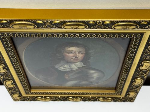 C1840 OIL PORTRAIT GENERAL JOHN LAMBERT IN ARMOUR NEW MODEL ARMY COMMANDER - ADDITIONAL PHOTO 6