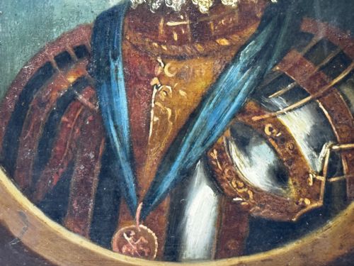 OIL PORTRAIT HENRY FREDERICK PRINCE OF WALES ORDER OF THE GARTER - ADDITIONAL PHOTO 5