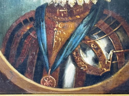 OIL PORTRAIT HENRY FREDERICK PRINCE OF WALES ORDER OF THE GARTER - ADDITIONAL PHOTO 6