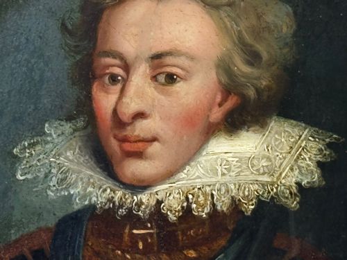 OIL PORTRAIT HENRY FREDERICK PRINCE OF WALES ORDER OF THE GARTER - ADDITIONAL PHOTO 14