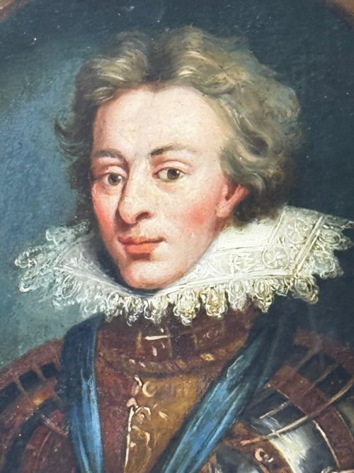 OIL PORTRAIT HENRY FREDERICK PRINCE OF WALES ORDER OF THE GARTER - ADDITIONAL PHOTO 19