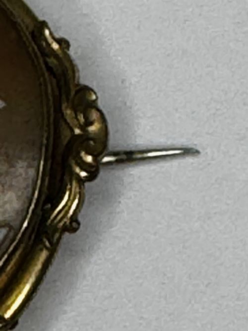 ROMAN GODDESS AURORA IN HER CHARIOT GEORGIAN SHELL CAMEO BROOCH C1820 - ADDITIONAL PHOTO 22