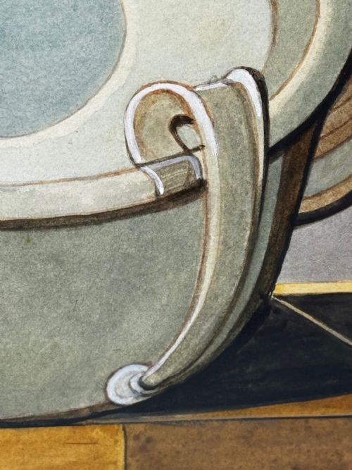 CUBISM PAINTING DOMESTIC KITCHEN GEOMETRY EDWARD CARTER PRESTON - ADDITIONAL PHOTO 26