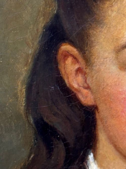 YOUNG EQUESTRIENNE OIL PORTRAIT OF BEATRICE MARY CLIFFORD ATTRIBUTED TO ALEXANDER MACLEAN - ADDITIONAL PHOTO 7