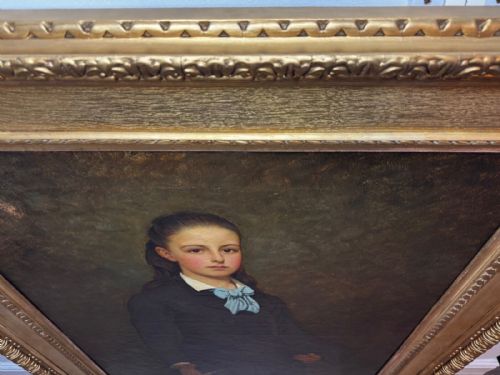 YOUNG EQUESTRIENNE OIL PORTRAIT OF BEATRICE MARY CLIFFORD ATTRIBUTED TO ALEXANDER MACLEAN - ADDITIONAL PHOTO 17