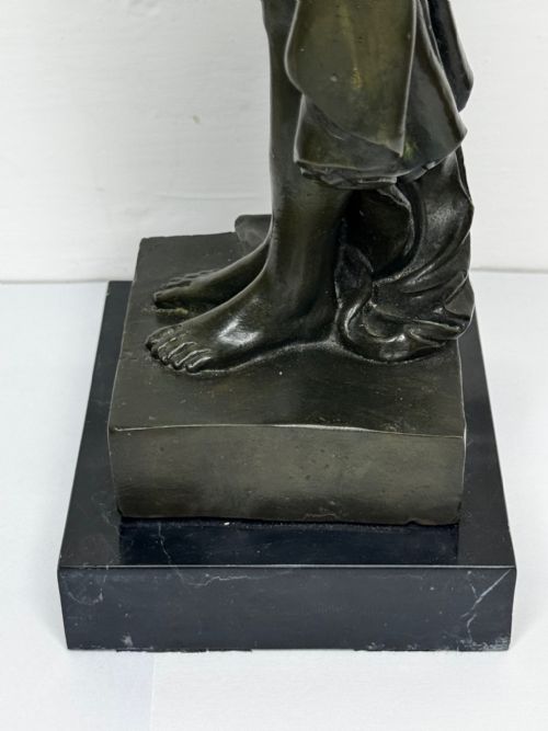 FRENCH BRONZE ALLEGORY OF PURITY AND GRACE LA SOURCE C1900 - ADDITIONAL PHOTO 18