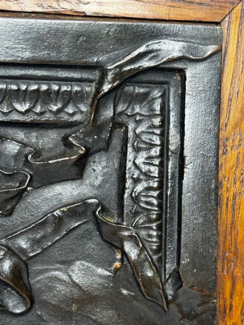 MILAN C1891 BRONZE RELIEF OF CASTELLO SFORZESCO WITH SFORZAVISCONTI ARMS - ADDITIONAL PHOTO 28