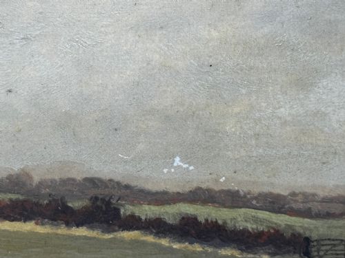 19TH CENTURY PAINTING VIEW HALLOO THE BERKELEY HUNT C1880 - ADDITIONAL PHOTO 16
