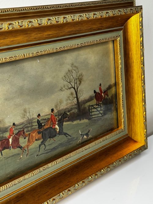 19TH CENTURY SPORTING PAINTING C1880 FULL CRY THE BERKELEY HUNT - ADDITIONAL PHOTO 29