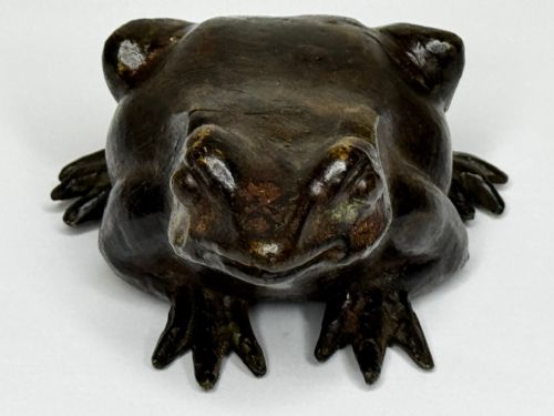 ANTIQUE FRENCH ANIMALIER BRONZE FROG SCULPTURE C1850PARISIAN WORKSHOP - ADDITIONAL PHOTO 28