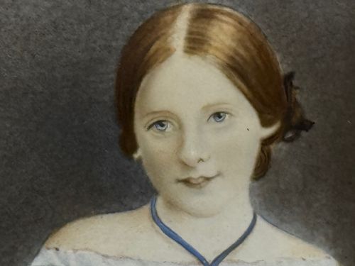 PAINTING LOUISA COOKES THREE DAUGHTERS C1833CIRCLE OF WILLIAM EGLEY 17981870 ENGLISH SCHOOL - ADDITIONAL PHOTO 27