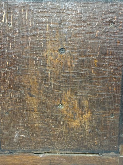 GOTHIC REVIVAL OAK FRUITWOOD PORTRAIT PLAQUE OF COLONEL SIR EDWARD MASSEY - ADDITIONAL PHOTO 9