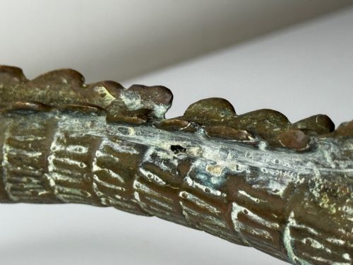 BRONZE CROCODILE FOUNTAIN HEAD GARDEN SPOUT SCULPTURE - ADDITIONAL PHOTO 21
