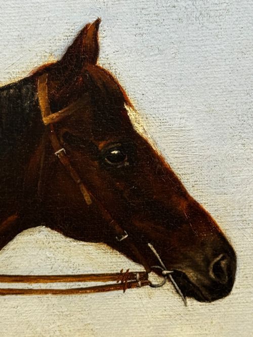 VICTORIAN RACING OIL PORTRAIT MASTER WALTER GOVERNORS CUP COLOMBO RACES C1894 OWNER HORACE DEANEDRUMMOND - ADDITIONAL PHOTO 18