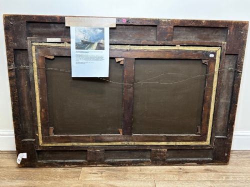 19TH CENTURY MARINE OIL PAINTING SHIPWRECK RESCUE SEASCAPE WILLIAM HENRY WILLIAMSON WHITBY ABBEY COAST ANTIQUE GILT FRAMED NAUTICAL ART - ADDITIONAL PHOTO 18