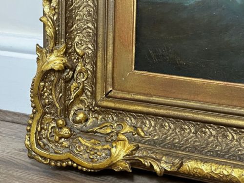 19TH CENTURY MARINE OIL PAINTING SHIPWRECK RESCUE SEASCAPE WILLIAM HENRY WILLIAMSON WHITBY ABBEY COAST ANTIQUE GILT FRAMED NAUTICAL ART - ADDITIONAL PHOTO 20