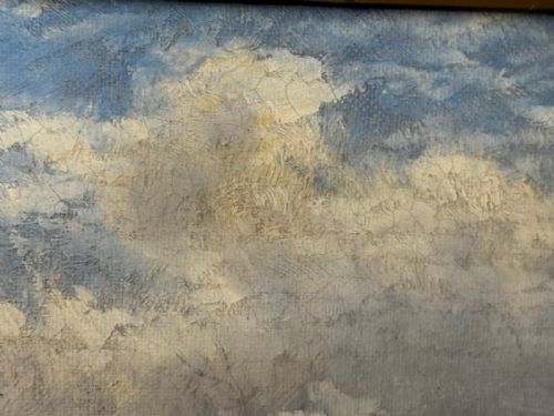 ANTIQUE VICTORIAN OIL PAINTING RIVER CONWY NORTH WALES THOMAS SPINKS C1890 - ADDITIONAL PHOTO 17