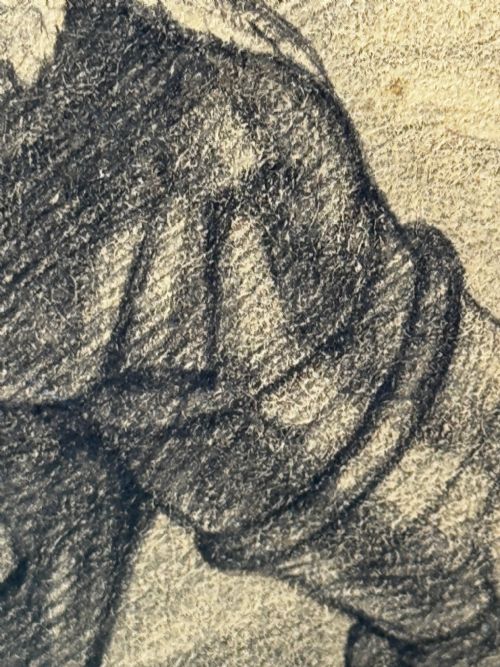 ANTIQUE OLD MASTER DRAWING JOHN VIII COUNT OF NASSAU AFTER VAN DYCK - ADDITIONAL PHOTO 24